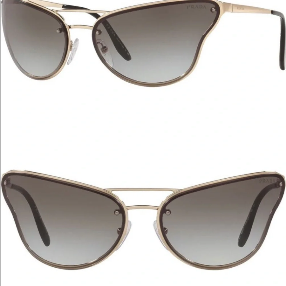 PRADA Butterfly modified Cat Eye Sunglasses 69 mm NWT